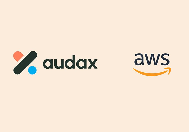 audax collaboration with aws logo