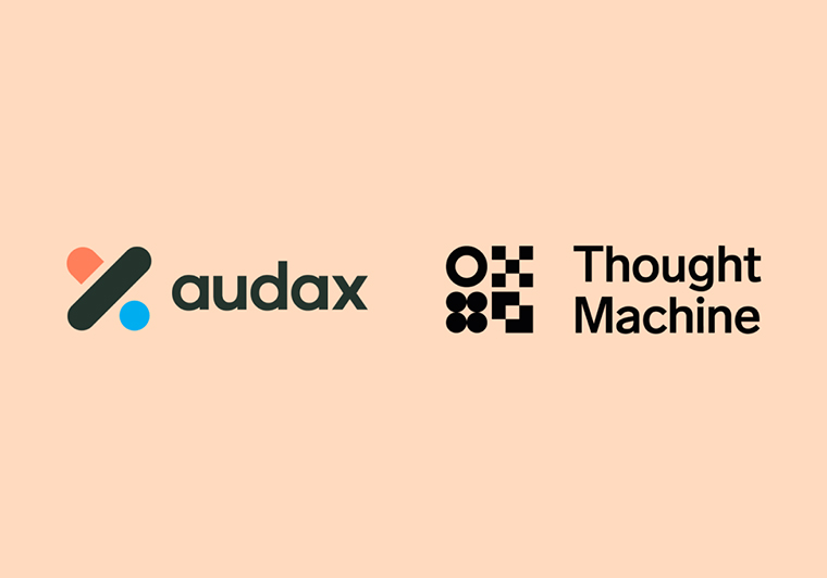 audax collaboration with thought machine logo